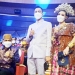 Bupati Gorontalo, Nelson Pomalingo saat menghadiri Malam Anugerah Desa Wisata Indonesia. Selasa (7/12/2021). (Foto : Istimewa)