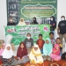 MSG dan Rise Manajemen saat menyalurkan bantuan ke Panti Asuhan Ummul Mukminin, Keluhuran Hutuo, Kecamatan Limboto, Kabupaten Gorontalo, Jumat (17/12/2021). (Foto: Putra/Gopos)