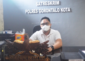 Kasat Reskrim Polres Gorontalo Kota, IPTU Mohamad Nauval Seno. (Foto: Putra/Gopos)