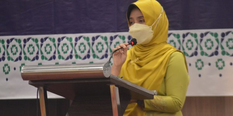 Kepala Dinas Kesehatan Provinsi Gorontalo, dr. Yana Yanti Suleman. (Foto : Putra/Gopos)