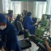 Kegiatan donor darah yang dilaksanakan Kodim 1313/Pohuwato dalam rangka memeringati Hari Juang TNI AD, Kamis (9/12/2021). (foto: Yusuf/gopos)