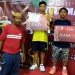 Dua petenis TDCT Muara Tirta Gorontalo, Syawal Noor Kaluku, dan Anggara Ahmanudin Adrian, meraih Juara 1 dan Juara 3 pada turnamen tenis piala Gubernur Sulut, di Manado, Sulut, 7-10 Desember 2021. (Istimewa)