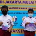 Vaksinasi covid-19 untuk anak usia 6-11 tahun. (foto: Kemenkes)