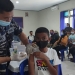 Pelaksanaan vaksinasi oleh Lanal Gorontalo. Memeriahkan Peringatan hari Armada RI tahun 2021, Rabu (1/12/2021). Foto : istimewa