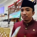 Anggota Dewan Perwakilan Rakyat Daerah (DPRD) Provinsi Gorontalo, Muhamad Nasir Majid diwawancarai usai Rapat Paripurna DPRD Provinsi Gorontalo dalam rangka HUT ke-21 Provinsi Gorontalo, Senin (6/12/2021) (muhajir/gopos)