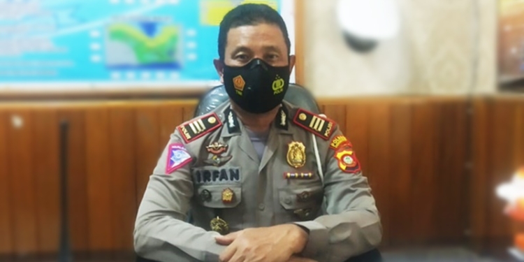 Kasat Lantas Polres Gorontalo, AKP Irfan Kadji. (Foto: Putra/Gopos)