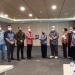Jajaran komisi II DPRD Provinsi Gorontalo berpose bersama PT TBIG, Jumat (3/12/2021) (istimewa)