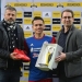 Egy Maulana Vikri terima trofi gol terbaik Liga Slovakia. (Instagram/fortunaligas