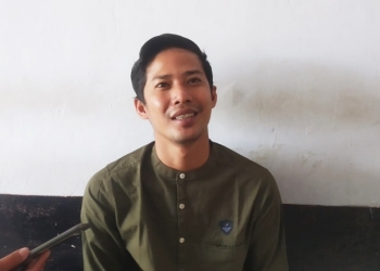 Kasat Reskrim Polres Gorontalo, IPTU Agung Gumara Samosir ditemui di Polres Gorontalo. (Foto: Putra/Gopos)