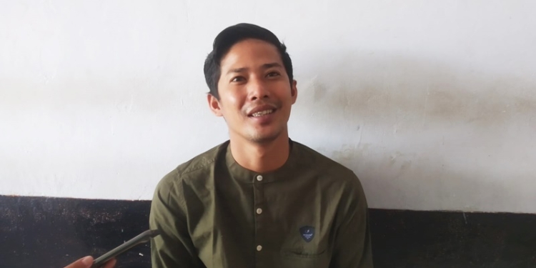 Kasat Reskrim Polres Gorontalo, IPTU Agung Gumara Samosir ditemui di Polres Gorontalo. (Foto: Putra/Gopos)