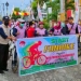 Komisi Penanggulangan AIDS (KPA) Provinsi Gorontalo, saat menggelar fun bike yang mengambil titik start dari depan toko Maharani Sovenir dan finish di Kantor Sekretariat KPA Gorontalo, Sabtu (4/12/2021). Fun bike ini dalam rangka memperingati Hari HIV/Aids Sedunia. (Foto: Adc Sekda)