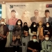 Hj. Rugaiya Usman Wiranto, Komisaris Utama PT. Gorontalo Wisata Mandiri, bersama jajaran membagikan Al-Qur'an untuk anak-anak panti asuhan Al-Kautsar Kota Gorontalo, Senin (13/12/2021). (Foto: Sari/gopos)