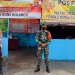Pos pengamanan yang didirikan oleh Polres Bone Bolango pada perayaan Natal dan Tahun Baru 2020. (Foto Humas/Polres Bone Bolango)
