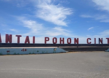 Wisata Pohon Cinta, salah satu objek wisata yang ada di Kabupaten Pohuwato, Rabu (15/12/2021). (Foto: Yusuf/Gopos)