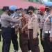 Upacara pemberhentian Siswa Pendidikan Pembentukan Bintara Polri T.A.2021/2022 di Lapangan SPN Polda Gorontalo Senin, (13/12/2021). (Foto: Humas Polda Gorontalo)