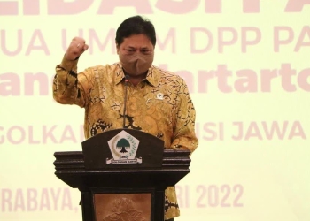 Ketua Umum Partai Golkar, Airlangga Hartarto (foto: ig @golkar.indonesia