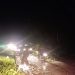 Situasi di lokasi longsor di jalan trans sulawesi Kotamobagu