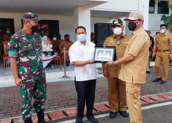 Ketua DPRD Provinsi Gorontalo, Paris RA Jusuf berkunjung ke Institut Pemerintahan Dalam Negeri (IPDN) Jatinangor Jawa Barat, Selasa (25/1/2022). (istimewa)
