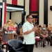 Legislator Dewan Perwakilan Rakyat Daerah (DPRD) Kota Gorontalo, Irwan Hunawa, sedang mengikuti rapat kordinasi dan evaluasi penyerapan anggaran Kota Gorontalo, triwulan empat tahun anggaran 2021, Senin (10/1/2022) foto : Sari/gopos