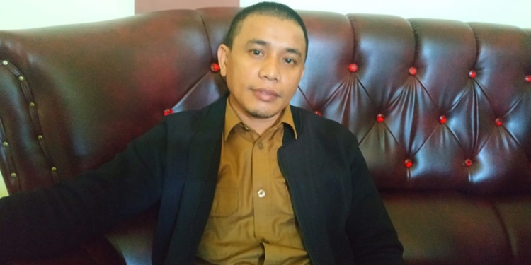 Kepala Bidang Pemuda, Disporpar Pohuwato, Fadel Mbuinga, Senin (24/1/2022). (Yusuf/Gopos)