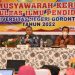 Musyawarah kerja (musker) FIP tahun 2022, Selasa (25/1/2022) (dok. UNG).