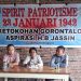 Diskusi bertajuk Spirit Patriotisme 23 Januari 1942 Ketokohan Gorontalo Aspirasi H.B Jassin, yang diselenggarakan KNPI Provinsi Gorontalo, Senin (17/1/2022). (andi/gopos)