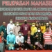 Rektor UNG, Eduart Wolok berpose bersama mahasiswa program PMM DN, Jumat (14/1/2022) (dok. UNG)