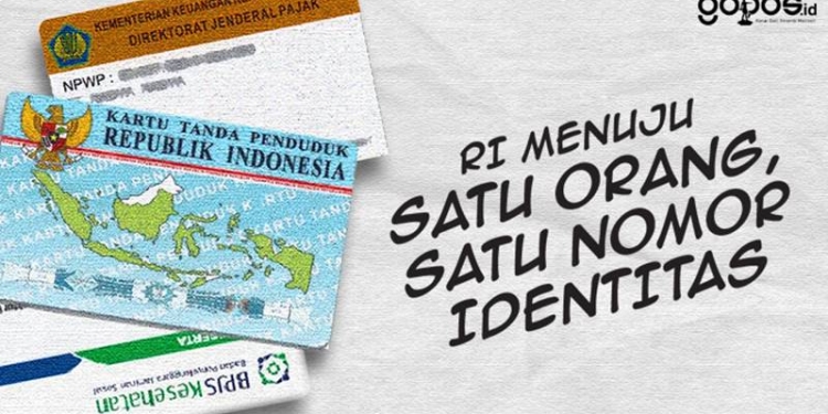 Infografis Satu Data. Grafis/Razak
