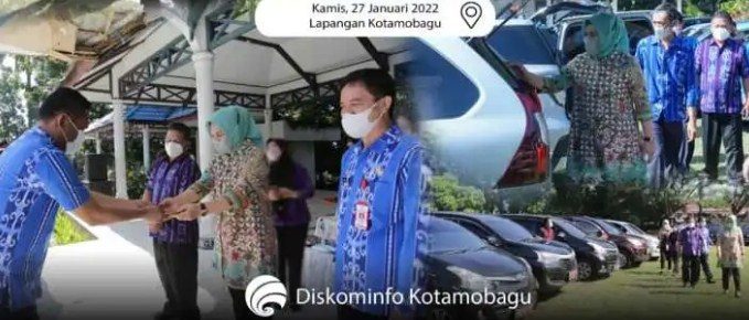 22 Unit Mobnas untuk Asisten dan Pimpinan OPD Pemkot Kotamobagu