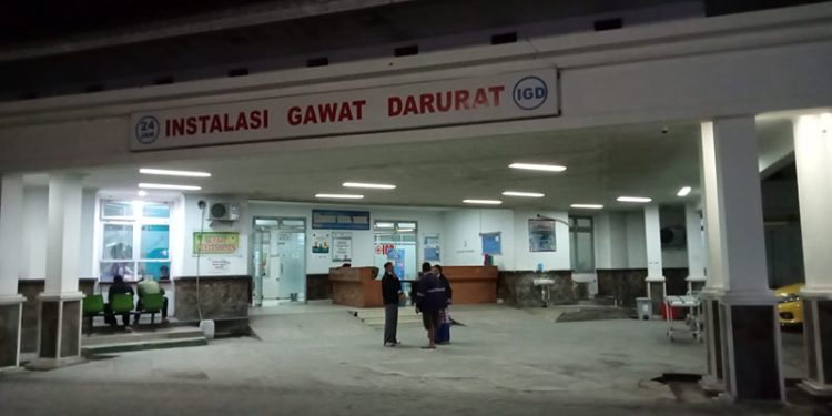 Situasi di IGD RSAS Kota Gorontalo. (Sari/gopos)