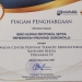 Piagam Penghargaan dari Kemkominfo kepada Media Center Provinsi Gorontalo sebagai Media Cnter Provinsi Teraktif, (istimewa)