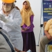 Ketua DPRD Provinsi Gorontalo Paris RA Jusuf mengikuti pemeriksaan swab PCR saat meninjau pelaksanaan swab di Bandara Djalaludin Gorontalo, Kamis (6/1/2022) (istimewa)
