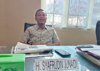 Anggota DPRD Kota Gorontalo, Syafrudin Junaidi. (Foto: Sari/gopos)