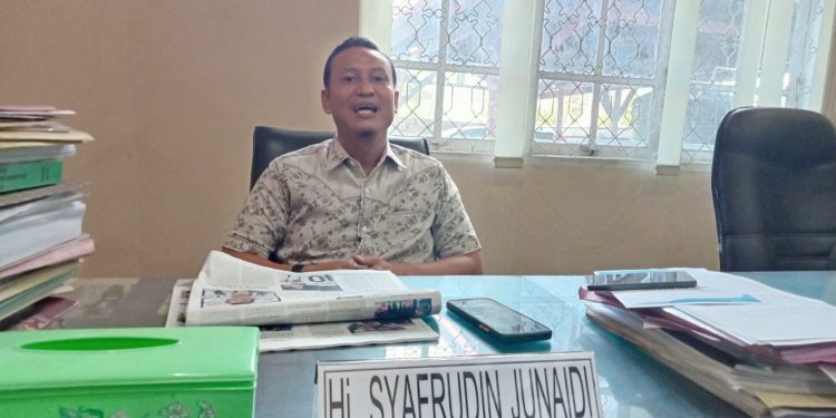 Anggota DPRD Kota Gorontalo, Syafrudin Junaidi. (Foto: Sari/gopos)