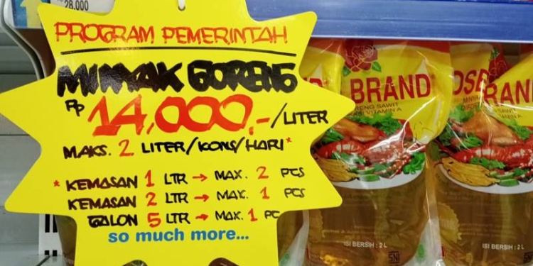 Harga Minyak Goreng