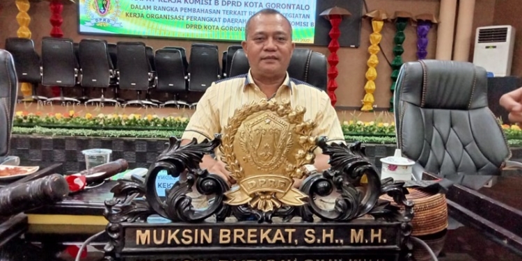 Anggota DPRD Kota Gorontalo, Muksin Brekat (foto: sari/gopos)