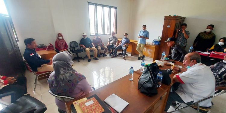 Komisi I DPRD Provinsi Gorontalo mengunjungi Pemerintah Kabupaten Bolsel dalam rangka studi komparasi impelemtasi desa digital, Kamis (27/1/2022) (istimewa)