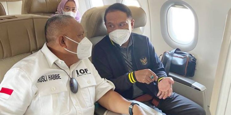 Menpora dan Rusli