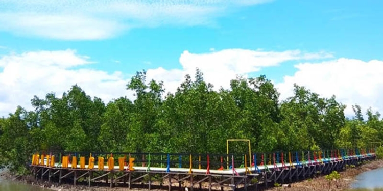 Kawasan Mangrove di wilayah Marisa, Pohuwato