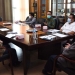 Wagub Gorontalo H. Idris Rahim (kanan), memimpin pertemuan dengan TP2GD yang membahas usulan Pahlawan Nasional dari Gorontalo di ruang kerja Wagub, Rabu (26/1/2022). (Foto: Haris)