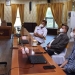 Wagub Gorontalo H. Idris Rahim (tengah kanan), mengikuti peluncuran Laporan Transparansi dan Akuntabilitas BI 2021 secara virtual di Ruangan Huyula Gubernuran Gorontalo, Rabu (26/1/2022). (Foto: Haris)