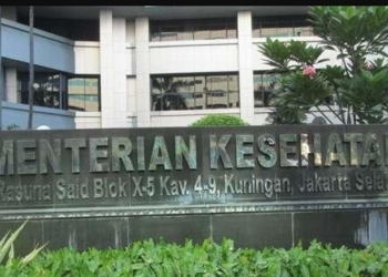 Gedung Kementerian Kesehatan di Kawasan Kuningan, Jakarta Selatan, Minggu (15/5/2016). [Suara.com]