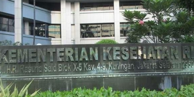 Gedung Kementerian Kesehatan di Kawasan Kuningan, Jakarta Selatan, Minggu (15/5/2016). [Suara.com]