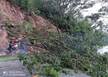 Longsor Akses Masuk ke Kotamobagu Tertutup