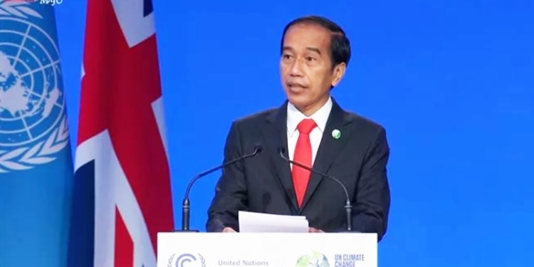 Presiden Jokowi (foto: bidik layar video, suaramalang.id)