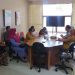 Suasana kunker Diskominfotik Pohuwato ke Diskominfotik Provinsi Gorontalo yang berlangsung di ruang kerja kadis, Kamis (13/1/22). (Foto: Naldy)
