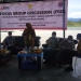 Wakil Bupati Pohuwato, Suharsi Igirisa memberikan sambutan kerja sama Bank Sulutgo, Kamis (20/01/2022). (Yusuf/Gopos)