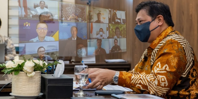 Menteri Koordinator Bidang Perekonomian Airlangga Hartarto