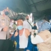 Ketua Dewan Perwakilan Rakyat Daerah (DPRD) Kabupaten Bone Bolango, Halid Tangahu saat menjalani vaksinasi tahap 3 di Center Point, Kabupaten Bone Bolango, Rabu (19/1/2022). (Foto: Istimewa)