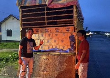Tim Opsnal Narkoba Polda Gorontalo Gagalkan Penyeludupan 3.024 Liter Cap Tikus. (Foto: Humas Polda Gorontalo)
